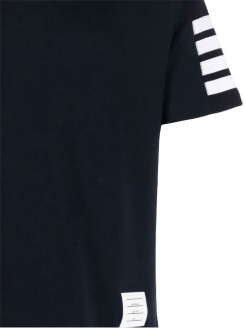 T-shirt con dettaglio a 4 righe THOM BROWNE | MJS246A07323415